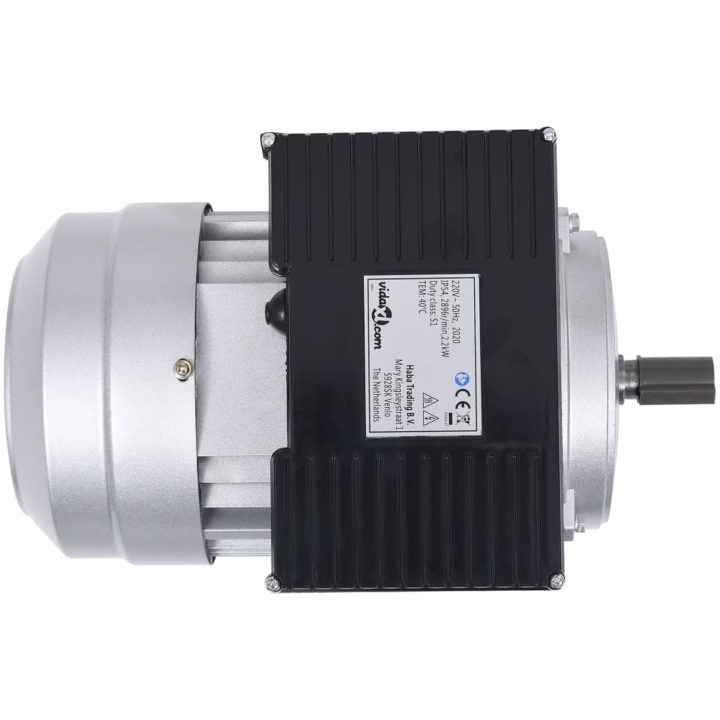 1-fas elektrisk motor aluminium 2,2kW/3HK 2-polig 2800 vidaXL – bild 3