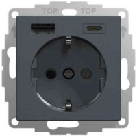 1-VÄGSUTTAG 2X USB 3A A+C ANTWDE003174