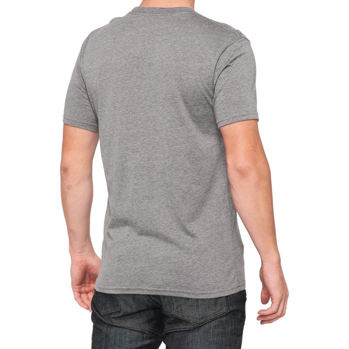 100% Essential™ T-Shirt Grå Small – bild 4
