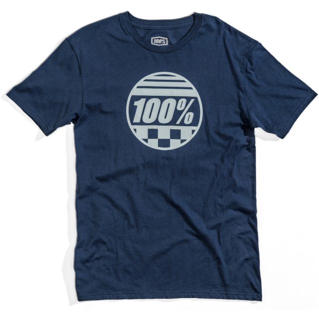 100% T-Shirt Sector Blå