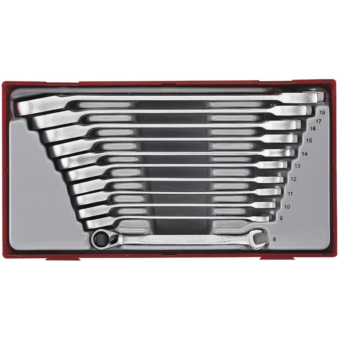 11 delars U-ringspärrnyckelsats TT6511R Teng Tools U-RINGSPÄRRNYCKELSATS TT6511R