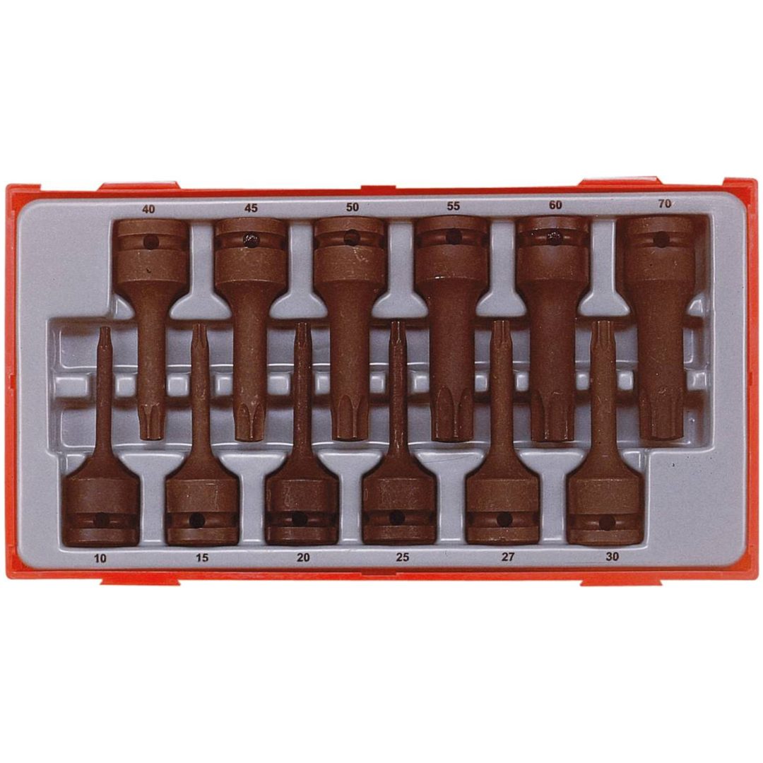 12 delars Krafthylsbitssats TX TT9212TX Teng Tools KRAFTHYLSBITSSATS TX 12 DELAR