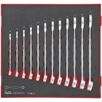 12 delars U-ringnyckelsats TED8012 Teng Tools