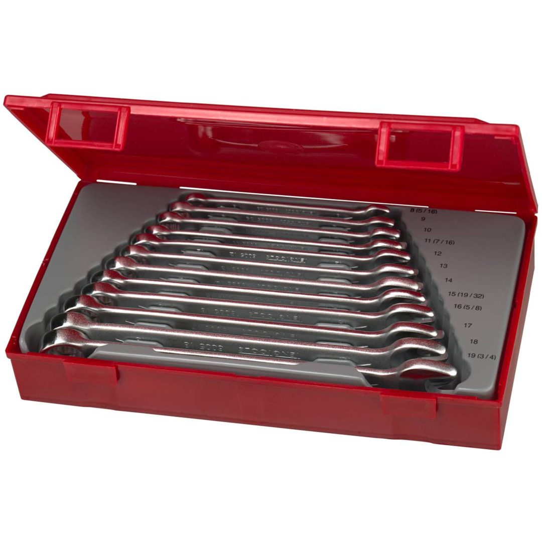 12 delars U-ringnycklar i sats TT1236 Teng Tools U-RINGNYCKELSATS MM TT1236 – bild 2