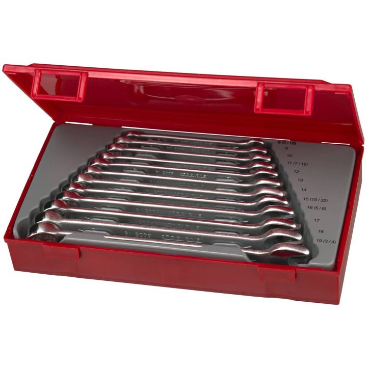 12 delars U-ringnycklar i sats TT1236 Teng Tools U-RINGNYCKELSATS MM TT1236 – bild 2