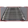12 delars U-ringnycklar i sats TT1236 Teng Tools U-RINGNYCKELSATS MM TT1236 – miniatyr 1