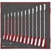12 delars U-ringspärrnyckelsats TED6512R Teng Tools U-RINGSPÄRRN.SATS MM TED6512R – miniatyr 1
