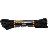 120cm, 10-p Shoelaces Black ONE SIZE