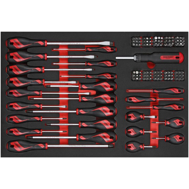 122 delars Skruvmejsel/bits sats TTEMD122N Teng Tools SKRUVMEJSELSATS EVA 122 DELAR – bild 2