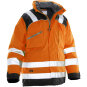Vinterparkas Star Varsel Jobman 1236 Technical Orange/Svart