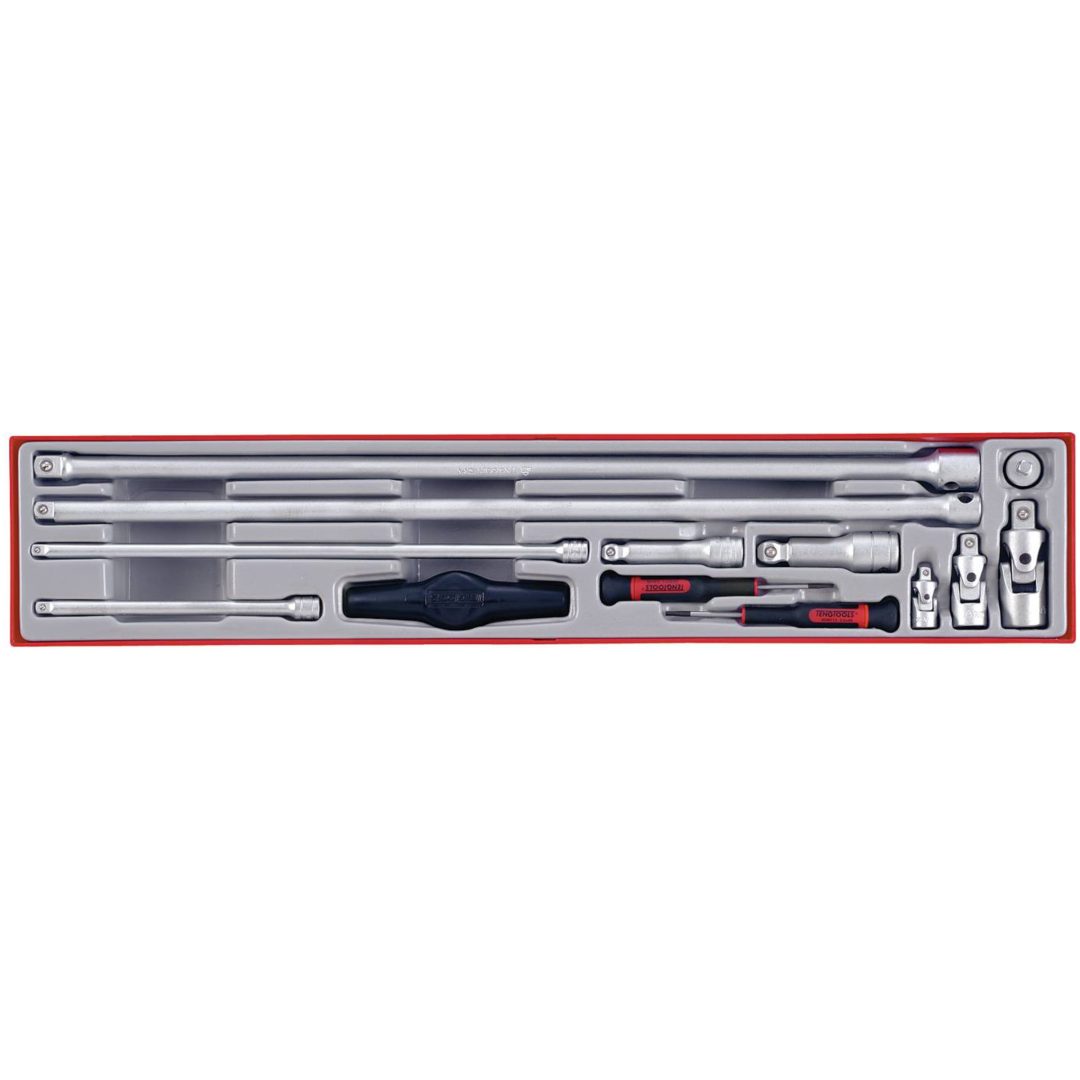 13 delars Förlängningsstänger i sats TTXEXT13 Teng Tools HANDTAG SEPARAT T-HD