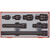 13 delars Krafthylsverktygssats med 1/2tum fyrkantsfäste TT9207A Teng Tools KRAFTHYLSTILLBEHÖR 1/2 TT9207A – miniatyr 2
