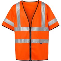 135 Vest Fluoresant orange ONE SIZE