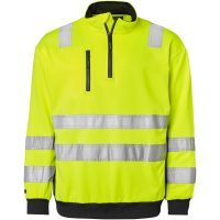 136 Sweat Fluoresant yellow/navy L
