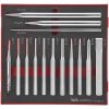 14 delars Drivdorn/huggmejselsats TEDPC14 Teng Tools DORN & MEJSELSATS EVA 14 DELAR – miniatyr 1