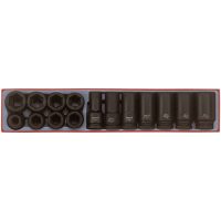 15 delars Krafthylssats med 3/4tum-fyrkantsfäste TTX9415 Teng Tools