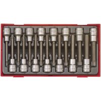15 delars TX-insexhyls-sats Med 1/2u0022 fyrkantsfäste TTTXH15 Teng Tools