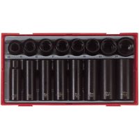 16 delars Krafthylssats Med 1/2tum fyrkantsfäste TT9116 Teng Tools
