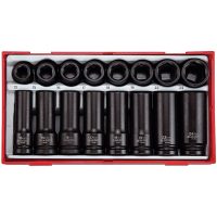 16 delars Krafthylssats med 1/2tum fyrkantsfäste TT9120D-TT9120DN Teng Tools