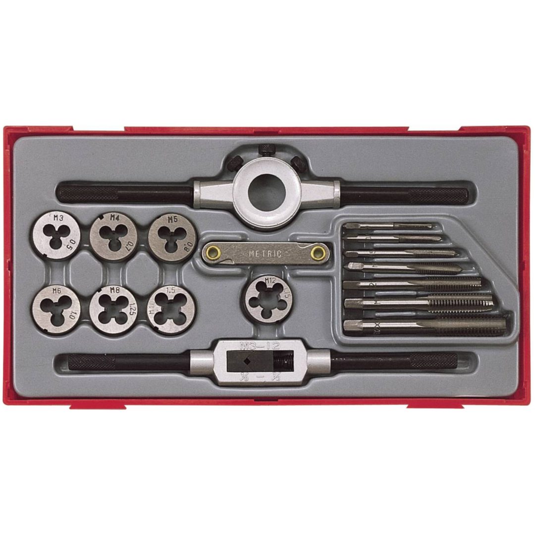 17 delars Gängsats TTTD17 Teng Tools GÄNGSATS M3-M12 17 DELAR