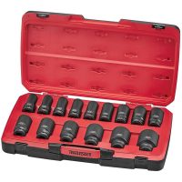 17 delars krafthylssats med 3/4tum fyrkantsfäste T9417L Teng Tools
