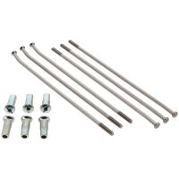 17" Spokes set - Silver/Silver 36 spokes RFX