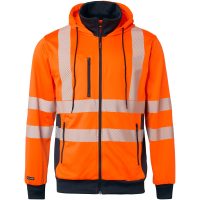 1729 Sweat Fluoresant orange/navy M
