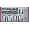 18 delars Sexkantutdragarsats TTBE18 Teng Tools SEXKANTUTDRAGARE SATS 18 DELAR – miniatyr 1