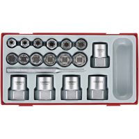18 delars Sexkantutdragarsats TTBE18 Teng Tools