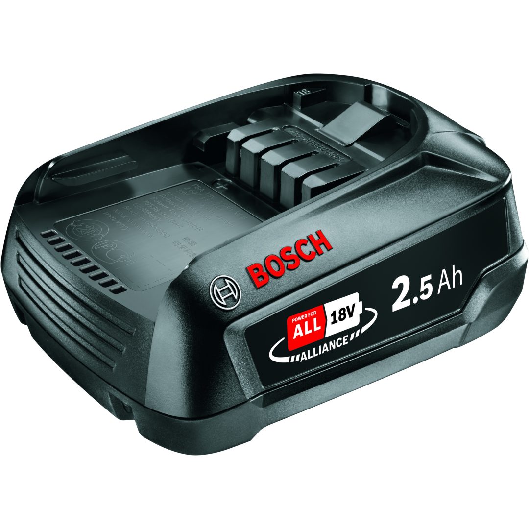 18 Volts litiumjon systemtillbehör Batteripack PBA 18V 25Ah Bosch DIY