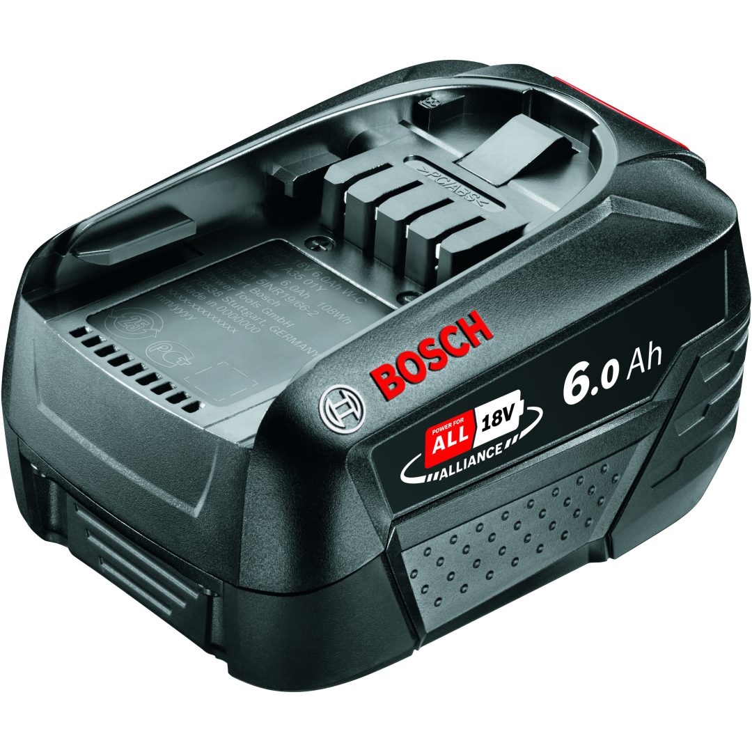 18 Volts litiumjon systemtillbehör Batteripack PBA 18V 60Ah Bosch DIY
