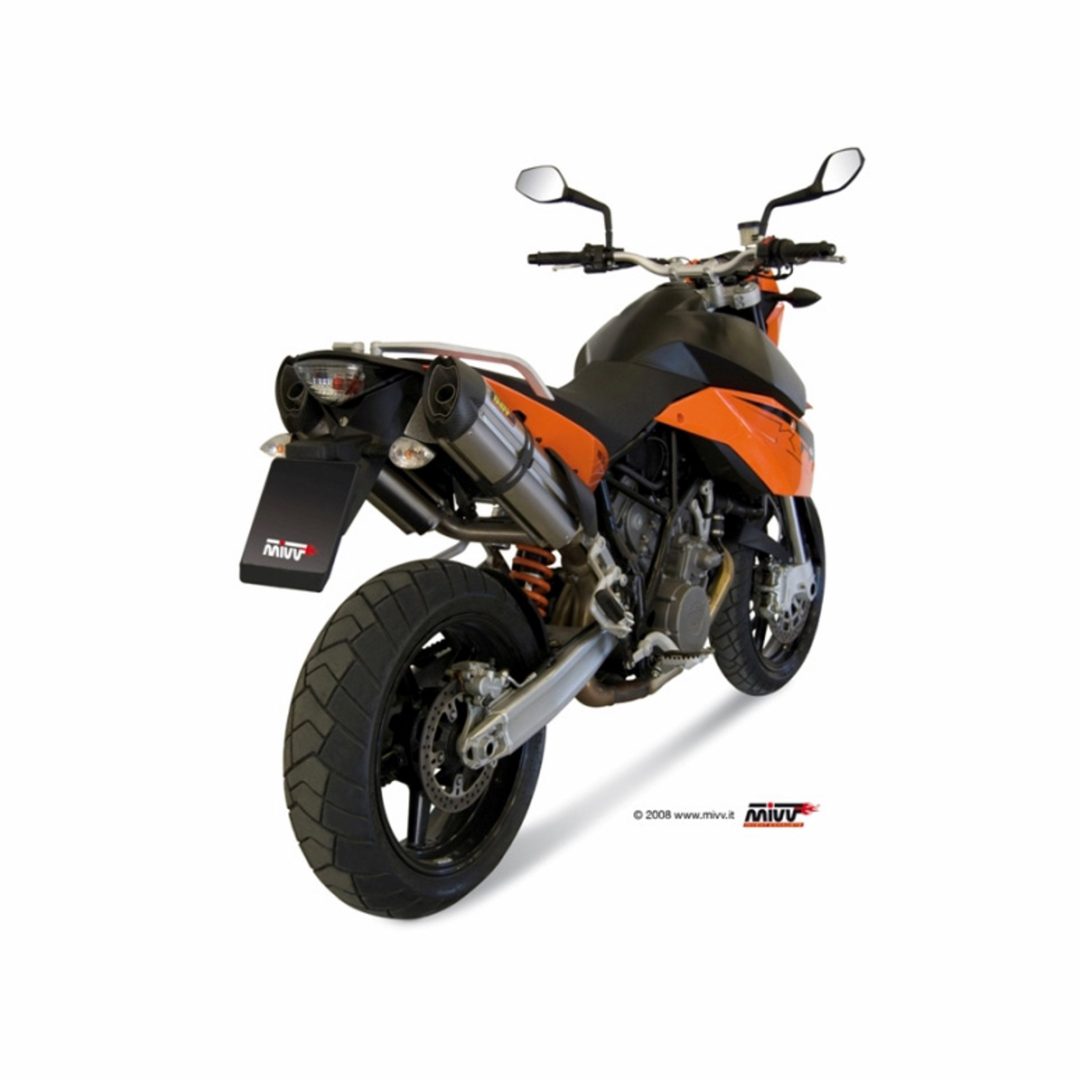 2 BOLT-ON SUONO Rostfritt/Kolfiber MIVV SPORT – bild 2