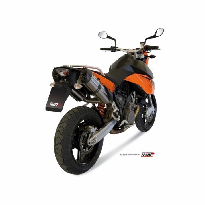 2 BOLT-ON SUONO Rostfritt/Kolfiber MIVV SPORT – bild 2