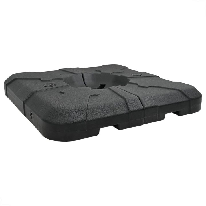 2-delad parasolbas med 110 kg sand eller 70 kg vatten vidaXL 88.5 x 88.5 x 12 cm – bild 2