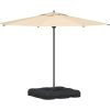 2-delad parasolbas med 110 kg sand eller 70 kg vatten vidaXL 88.5 x 88.5 x 12 cm – miniatyr 3