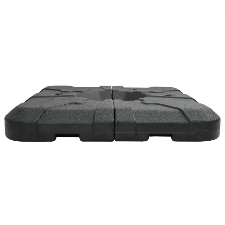 2-delad parasolbas med 110 kg sand eller 70 kg vatten vidaXL 88.5 x 88.5 x 12 cm – bild 6