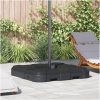 2-delad parasolbas med 110 kg sand eller 70 kg vatten vidaXL 88.5 x 88.5 x 12 cm – miniatyr 1