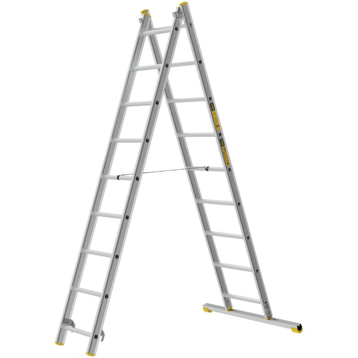 2-delad utskjutsstege PROF Ladders WIBE STEGE UTSKJUT WIBE W LPR-D5 – bild 3