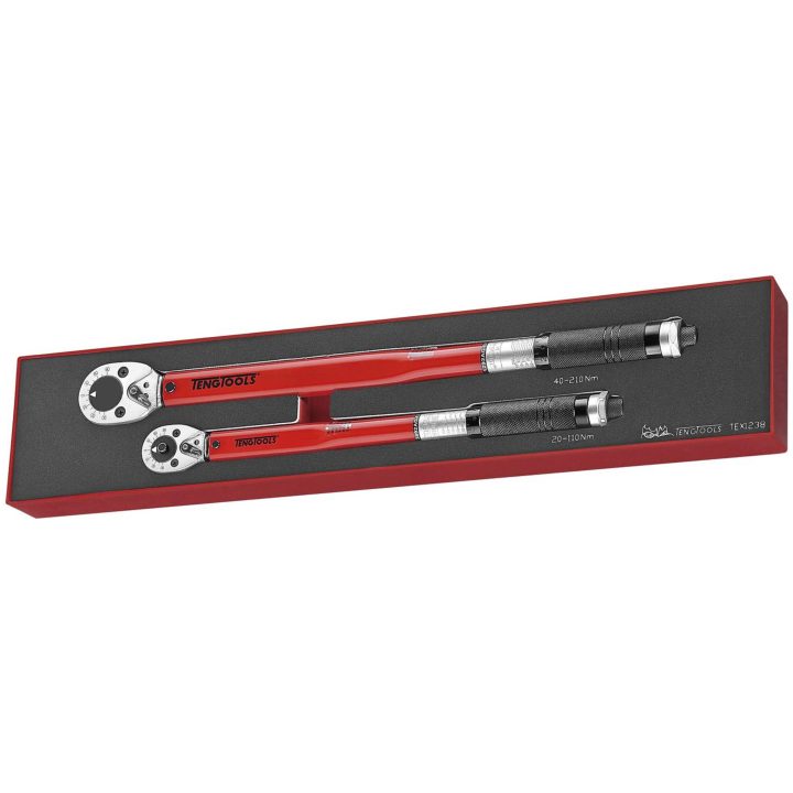 2 delars Momentnyckelsats TEX1238 Teng Tools MOMENTNYCKELSATS EVA 2 DELAR – bild 2