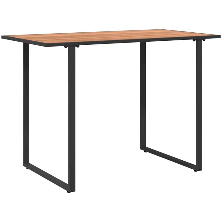 2-delat trädgårdsdining-set med singlesits och ljusgrå kuddar vidaXL 70 x 117 x 67.5 cm – bild 5