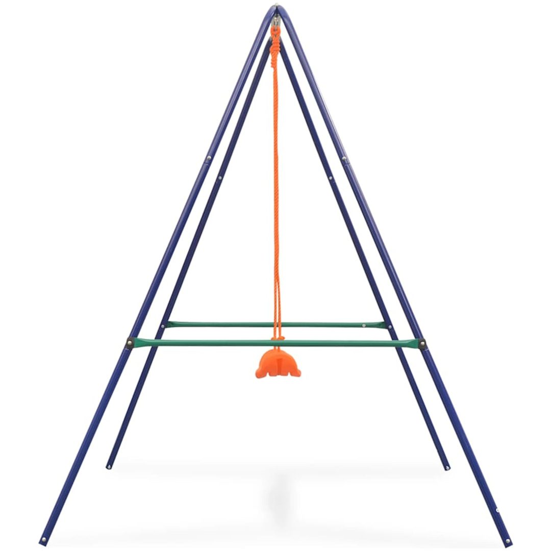 2-i-1 Enkelgunga och barngunga orange vidaXL – bild 4