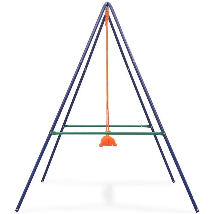 2-i-1 Enkelgunga och barngunga orange vidaXL – bild 4