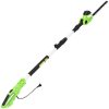 2-i-1 Teleskopisk stångsåg/häcktrimmer 25/41 cm 710/550W vidaXL – miniatyr 6