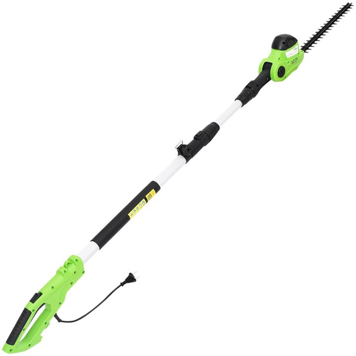 2-i-1 Teleskopisk stångsåg/häcktrimmer 25/41 cm 710/550W vidaXL – bild 6