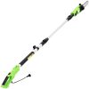 2-i-1 Teleskopisk stångsåg/häcktrimmer 25/41 cm 710/550W vidaXL – miniatyr 7
