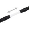 2-i-1 Teleskopisk stångsåg/häcktrimmer 25/41 cm 710/550W vidaXL – miniatyr 10