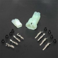 2-pin INLINE Sealed Connector Set - CLEAR Electrosport