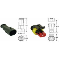 2 plugs end set Generic Connectors - 5 sets BIHR