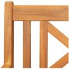 2-sits Trädgårds Gungbänk Massivt trä Akacia vidaXL 110 x 59 x 97 cm – miniatyr 9