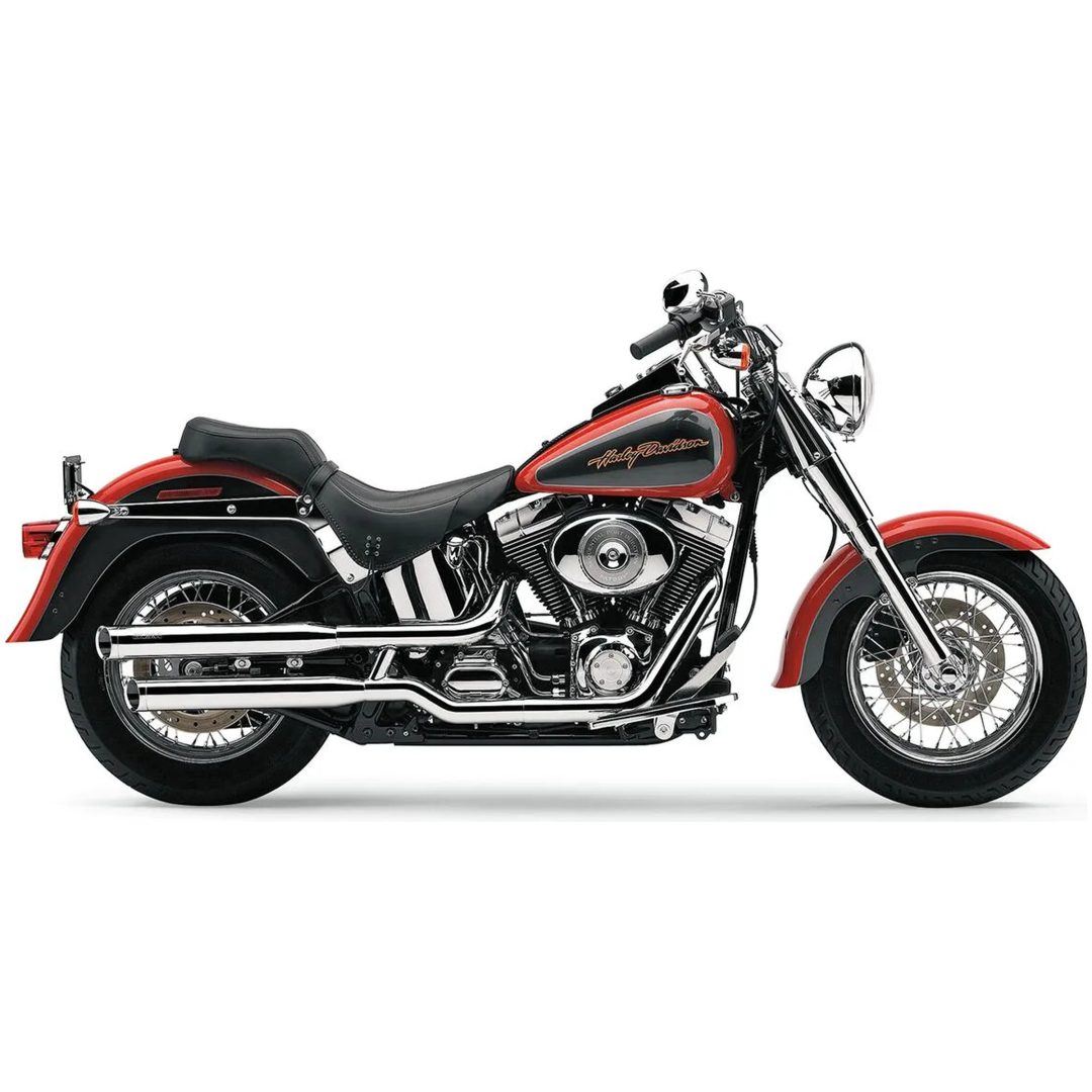 2 SLIP-ON 3 Tum Chrome COBRA Chrome